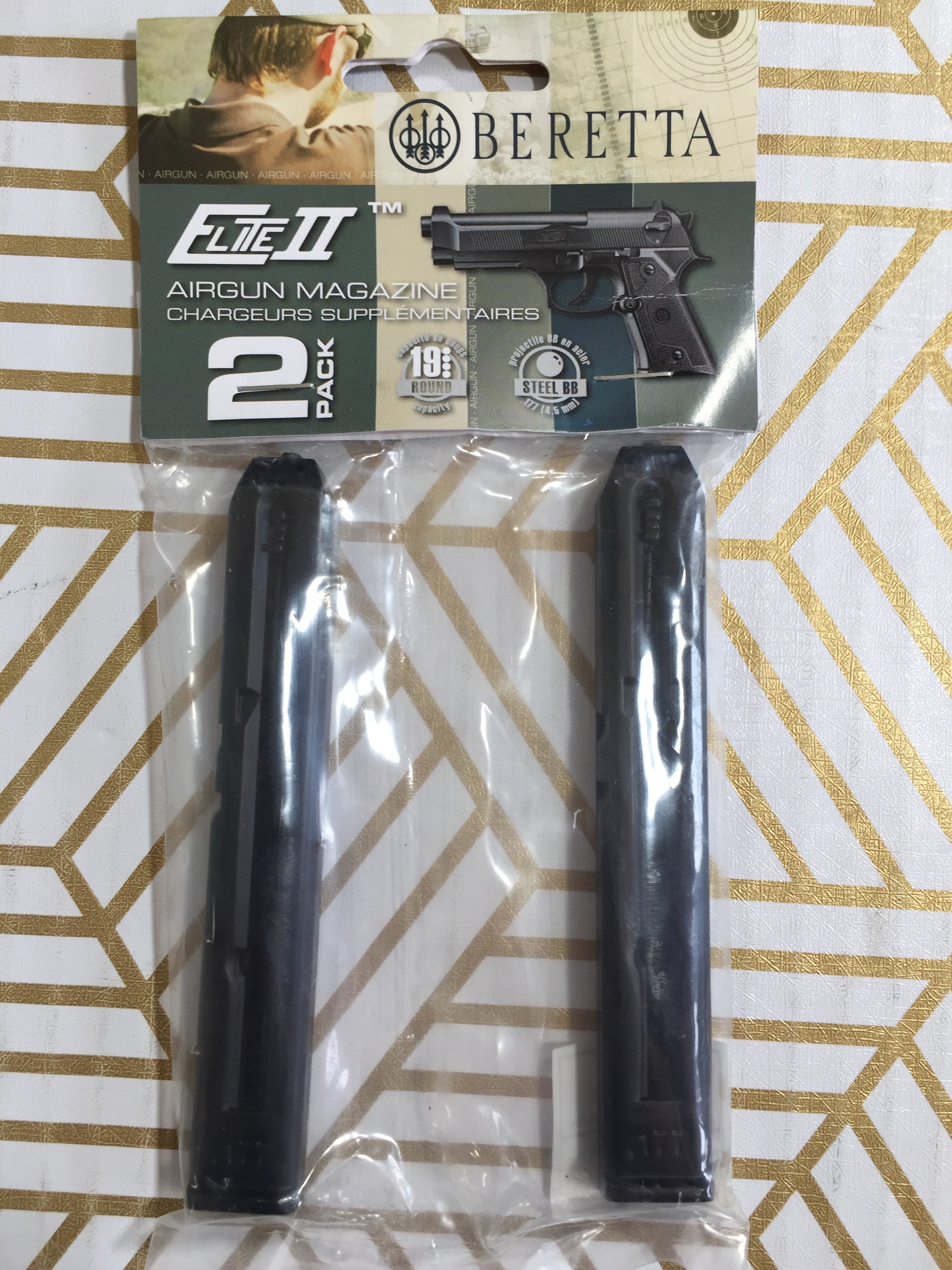 Umarex .177 Caliber BB Gun Air Pistol Magazine 2 Pack - 19 Shot Capacity *NEW* (7704135893230)